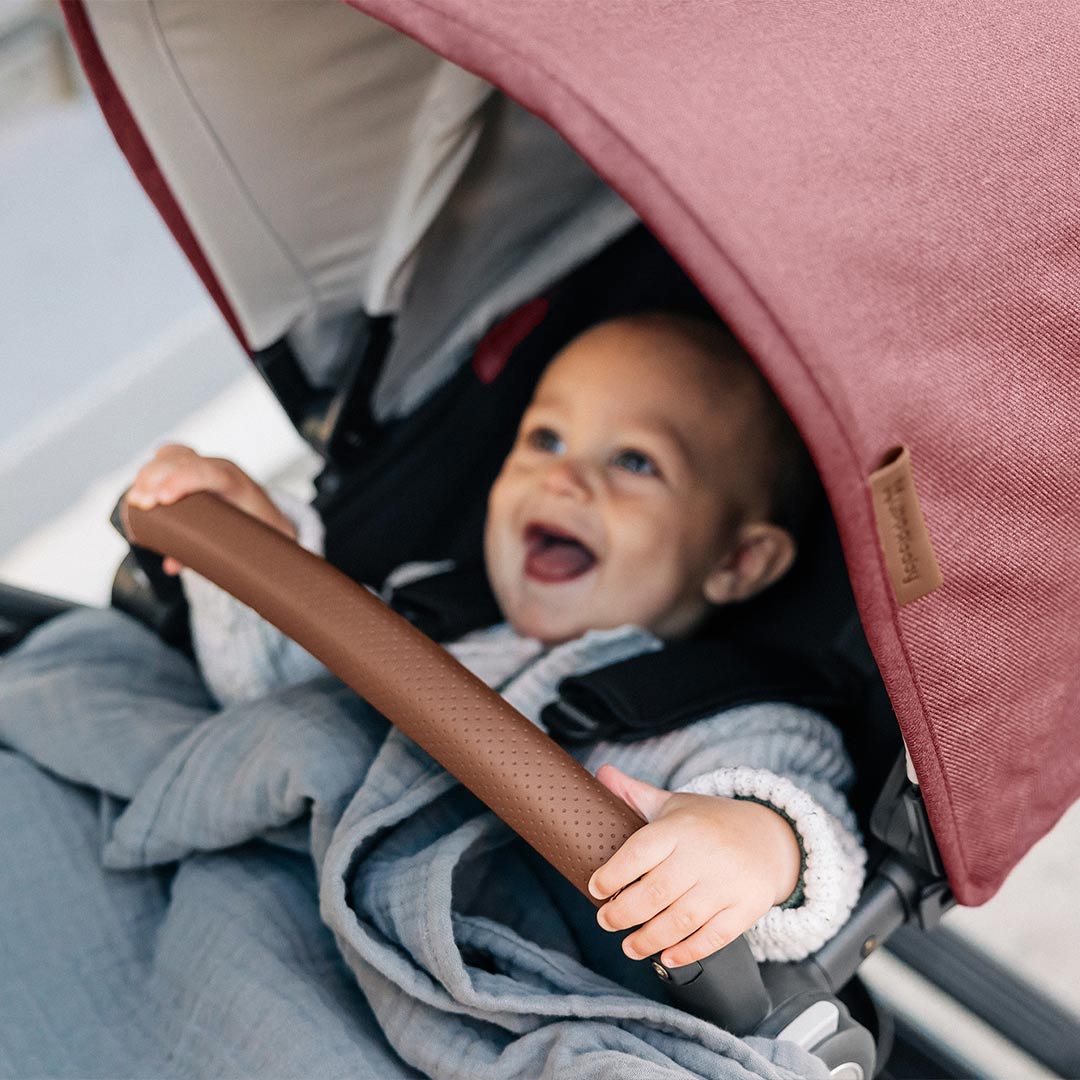 UPPAbaby VISTA + Pebble 360/360 Pro Travel System - Lucy-Travel Systems-Pebble i-Size Car Seat-No Base | Natural Baby Shower