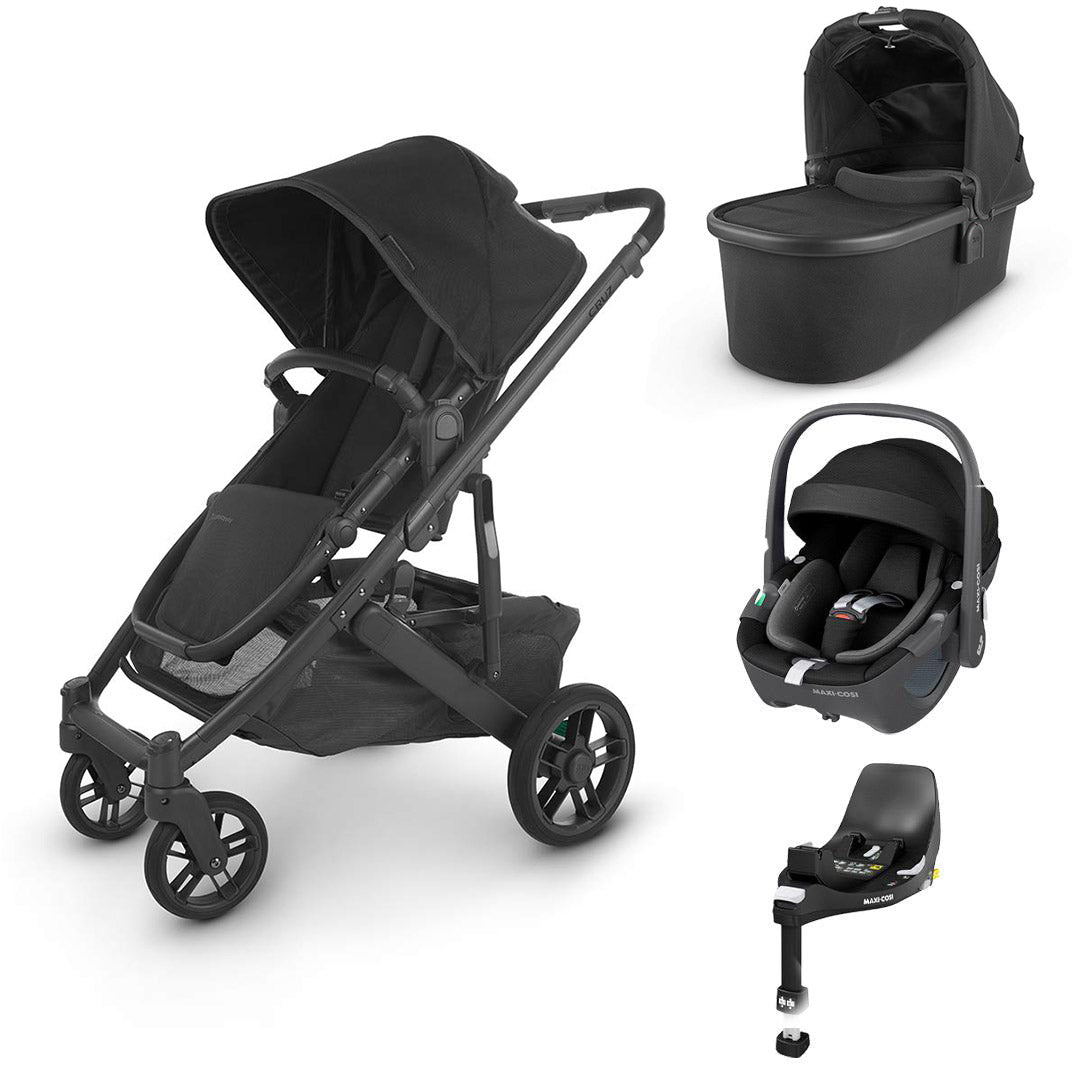 UPPAbaby CRUZ V2 + Pebble 360 Travel System-Travel Systems-Jake-With Carrycot | Natural Baby Shower