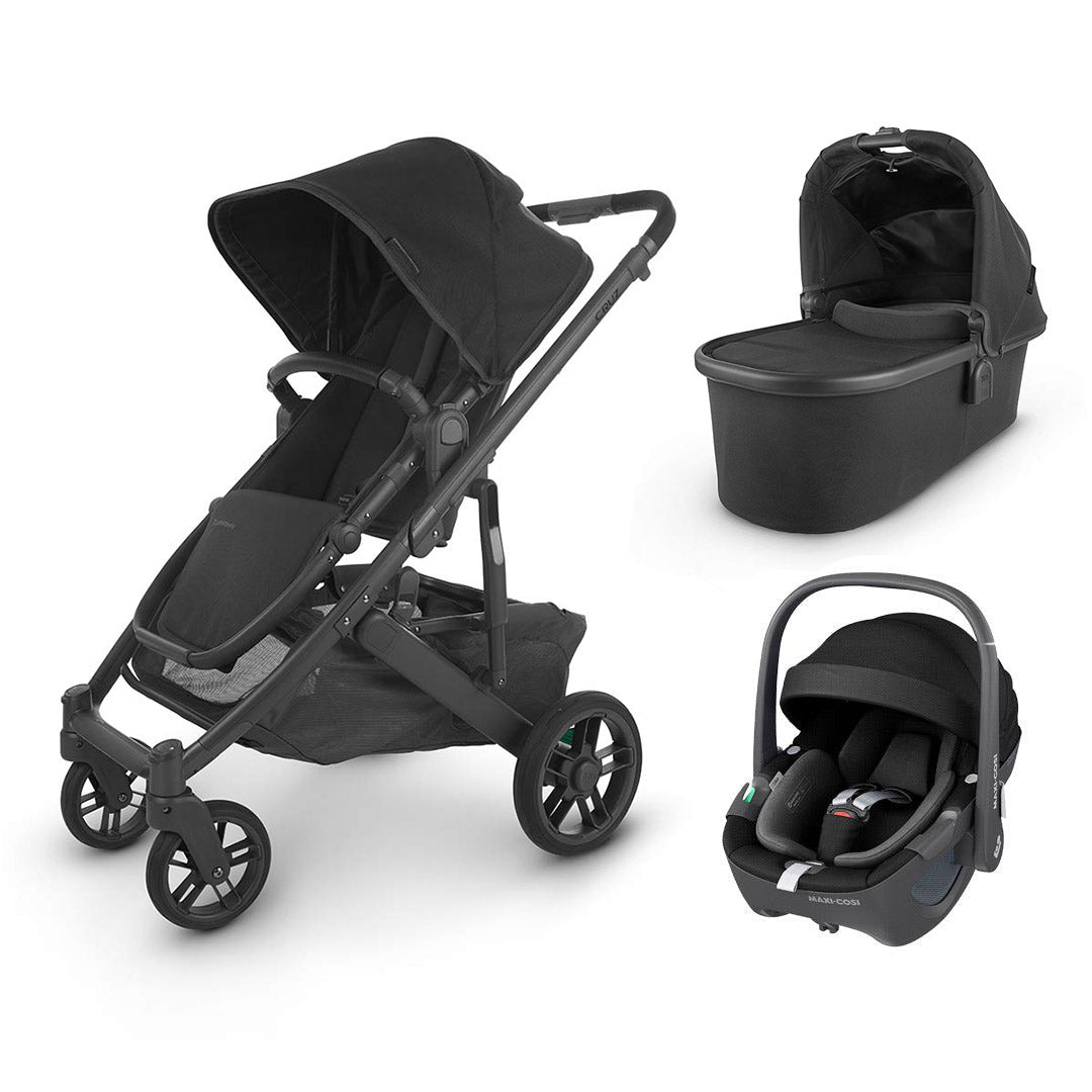 UPPAbaby CRUZ V2 + Pebble 360 Travel System-Travel Systems-Jake-With Carrycot | Natural Baby Shower