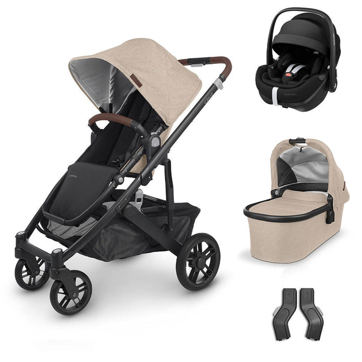 UPPAbaby CRUZ V2 + Pebble 360 Pro 2 Travel System-Travel Systems-Liam-With Carrycot | Natural Baby Shower