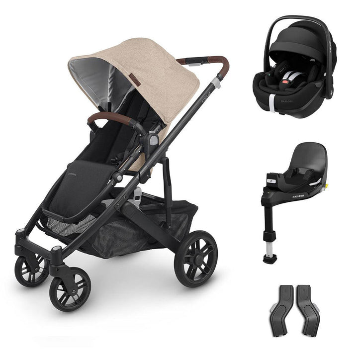 UPPAbaby CRUZ V2 + Pebble 360 Pro 2 Travel System-Travel Systems-Liam-No Carrycot | Natural Baby Shower