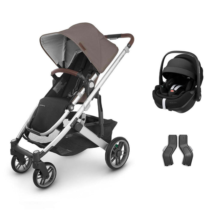 UPPAbaby CRUZ V2 + Pebble 360 Pro 2 Travel System-Travel Systems-Theo-No Carrycot | Natural Baby Shower