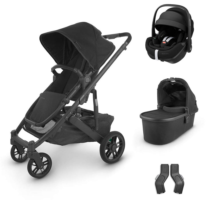 UPPAbaby CRUZ V2 + Pebble 360 Pro Travel System - Jake-Travel Systems-No Base-With Carrycot | Natural Baby Shower