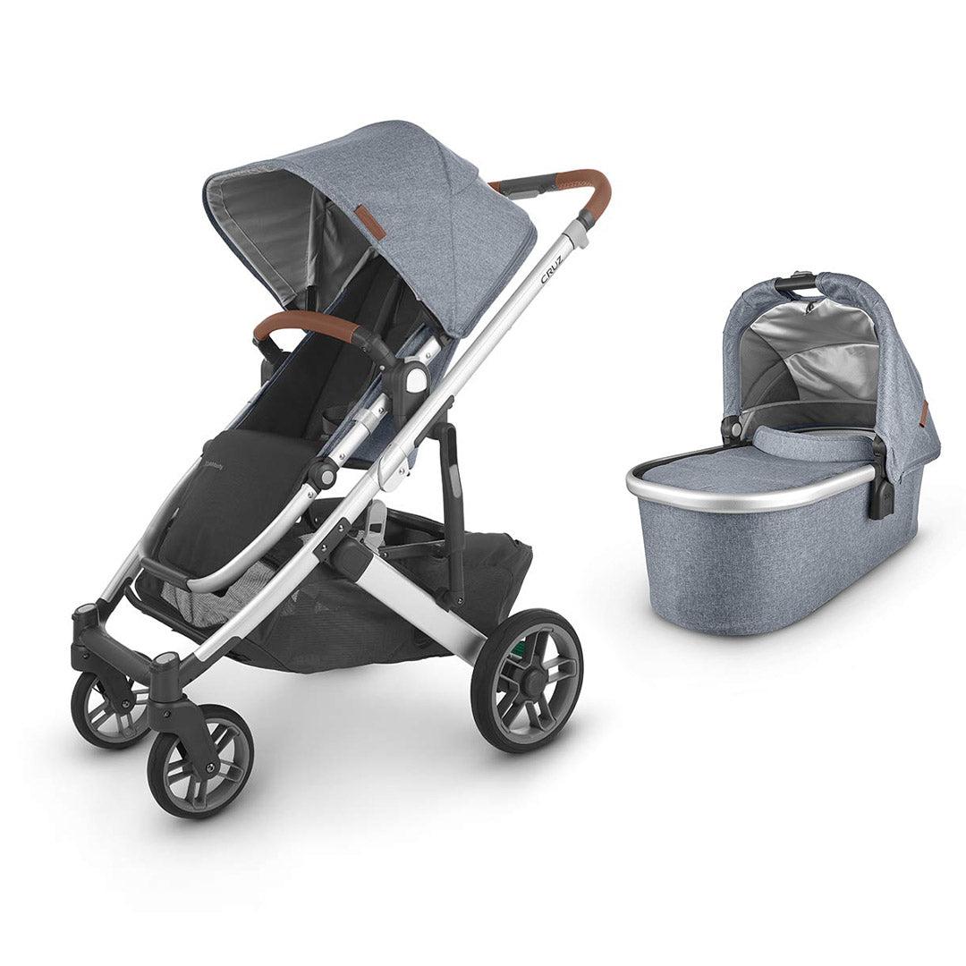 UPPAbaby CRUZ V2 + Pebble 360 Pro Travel System - Gregory-Travel Systems-No Base-No Carrycot | Natural Baby Shower