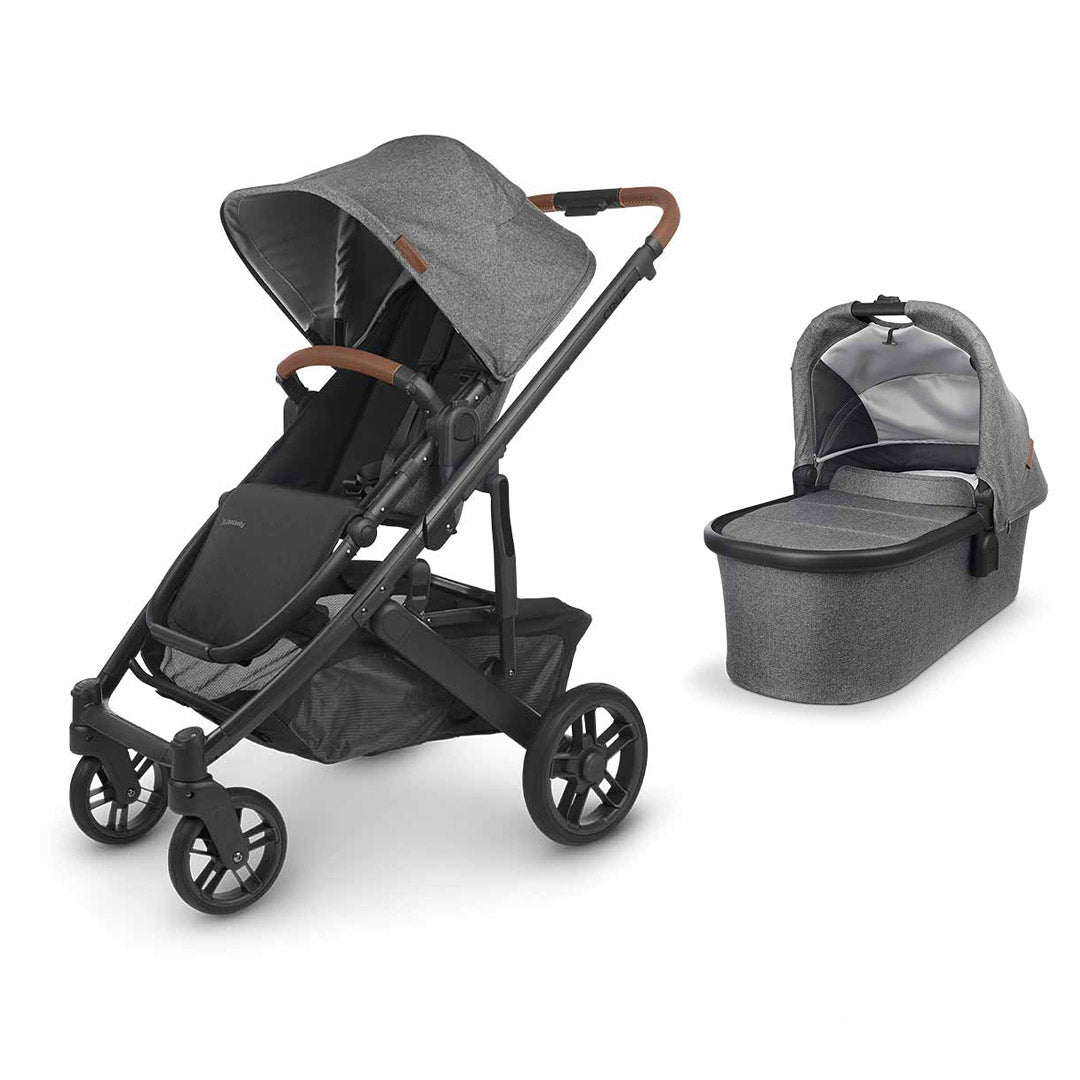 UPPAbaby CRUZ V2 Pushchair - Greyson-Strollers-Greyson-With Carrycot | Natural Baby Shower