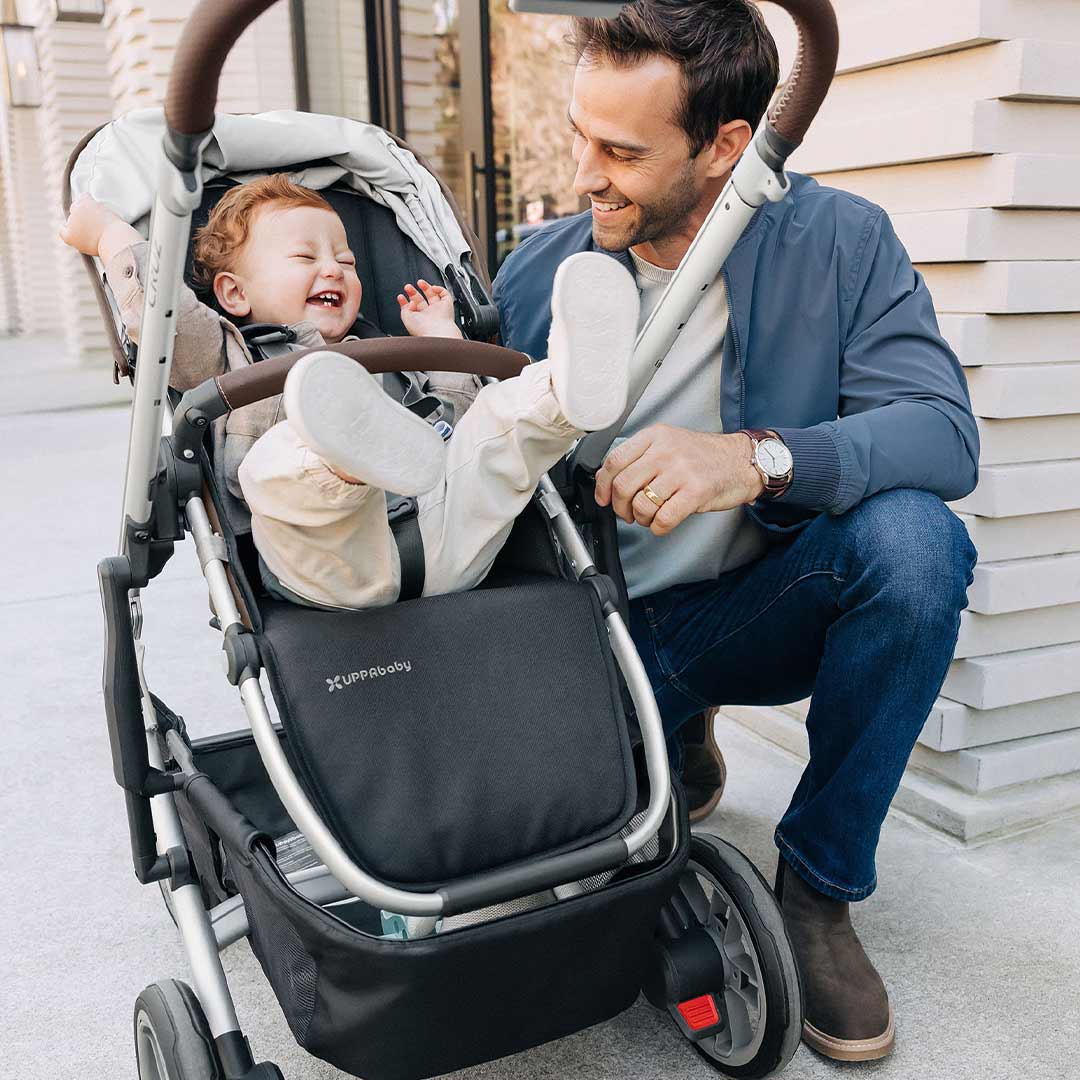 UPPAbaby CRUZ V2 Cloud T Travel System Natural Baby Shower