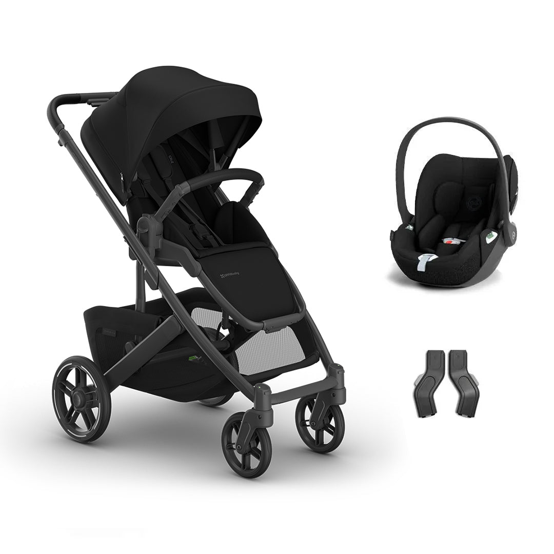 UPPAbaby CRUZ V3 + Cloud T Travel System-Travel Systems-James-Without Base | Natural Baby Shower