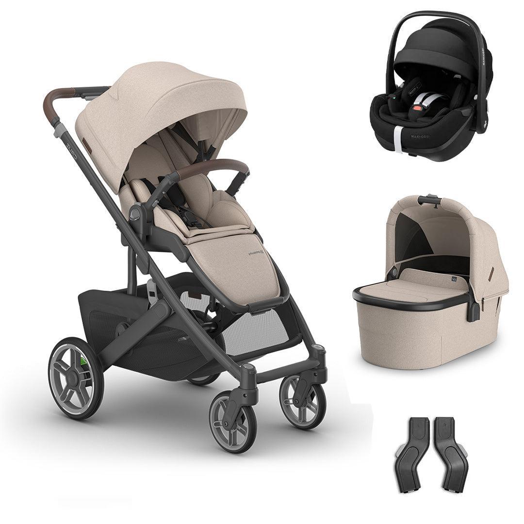 UPPAbaby CRUZ V3 + Pebble 360 Pro 2 Travel System-Travel Systems-Ada-With Bassinet | Natural Baby Shower