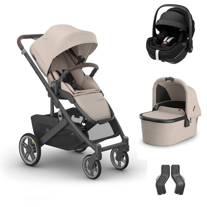 UPPAbaby CRUZ V3 + Pebble 360 Pro 2 Travel System-Travel Systems-Ada-With Bassinet | Natural Baby Shower