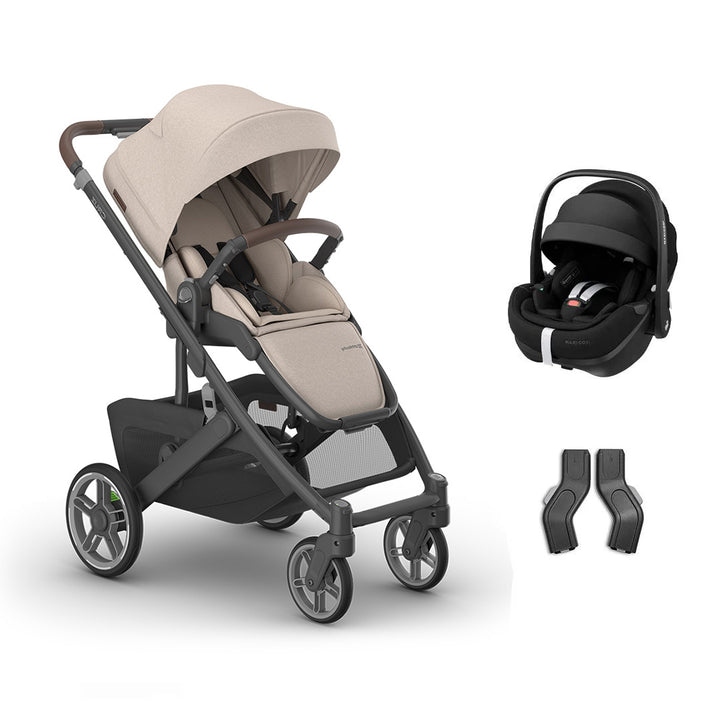 UPPAbaby CRUZ V3 + Pebble 360 Pro 2 Travel System-Travel Systems-Ada-Without Bassinet | Natural Baby Shower