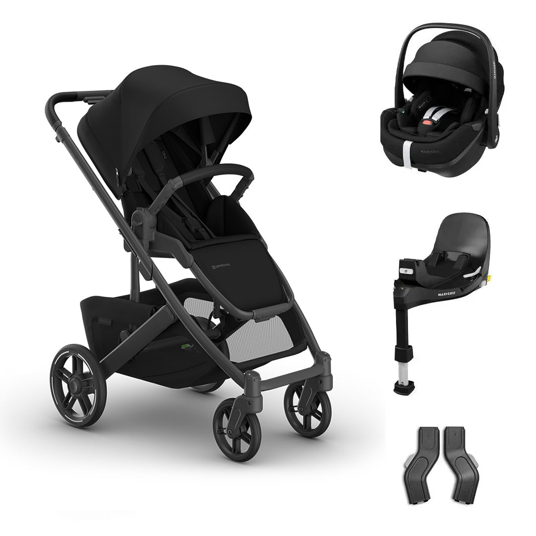 UPPAbaby CRUZ V3 + Pebble 360 Pro 2 Travel System-Travel Systems-James-Without Bassinet | Natural Baby Shower