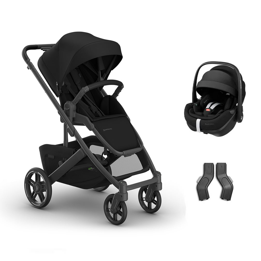 UPPAbaby CRUZ V3 + Pebble 360 Pro 2 Travel System-Travel Systems-James-Without Bassinet | Natural Baby Shower
