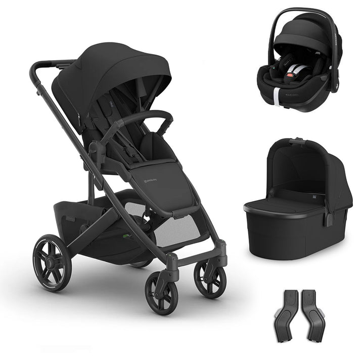 UPPAbaby CRUZ V3 + Pebble 360 Pro 2 Travel System-Travel Systems-Jake-With Bassinet | Natural Baby Shower