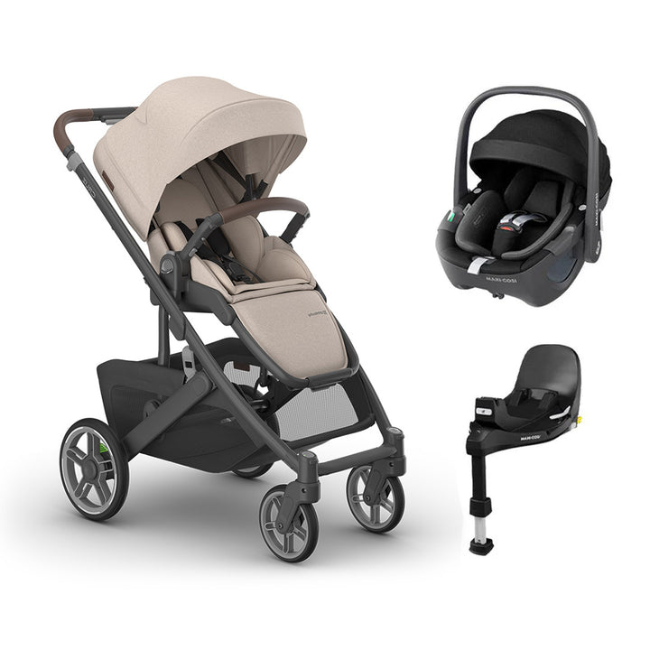 UPPAbaby CRUZ V3 + Pebble 360 Travel System-Travel Systems-Ada-Without Bassinet | Natural Baby Shower