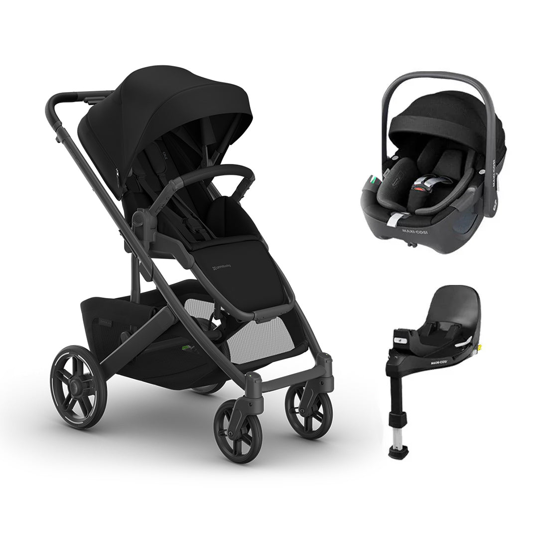 UPPAbaby CRUZ V3 + Pebble 360 Travel System-Travel Systems-James-Without Bassinet | Natural Baby Shower