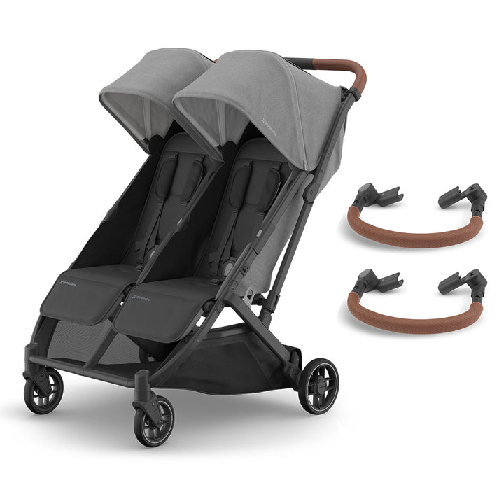 UPPAbaby MINU Duo - Greyson-Strollers-Greyson-With 2x Bumper Bar | Natural Baby Shower