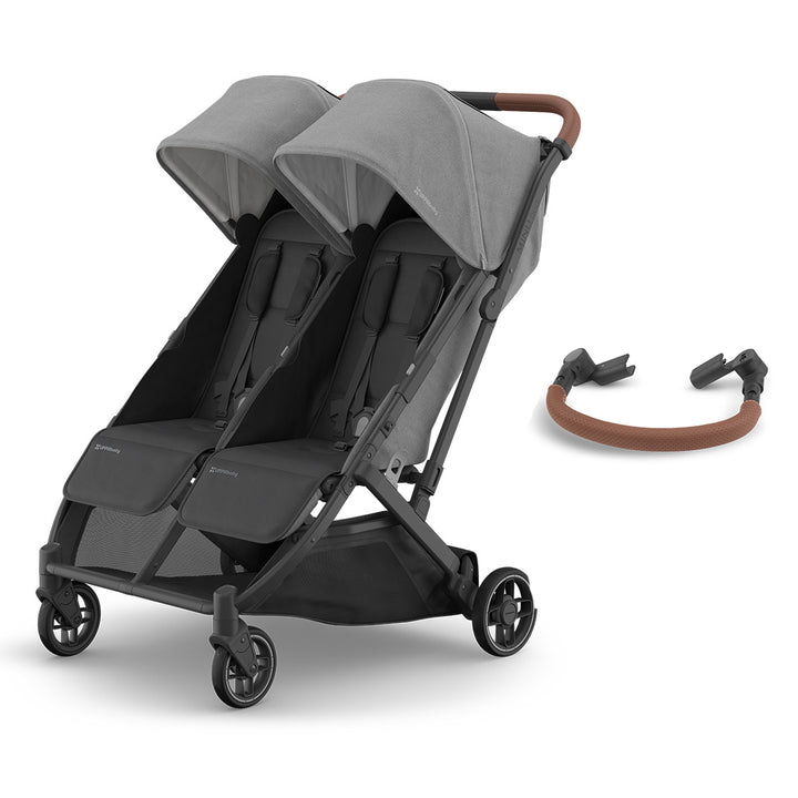 UPPAbaby MINU Duo - Greyson-Strollers-Greyson-With 1x Bumper Bar | Natural Baby Shower