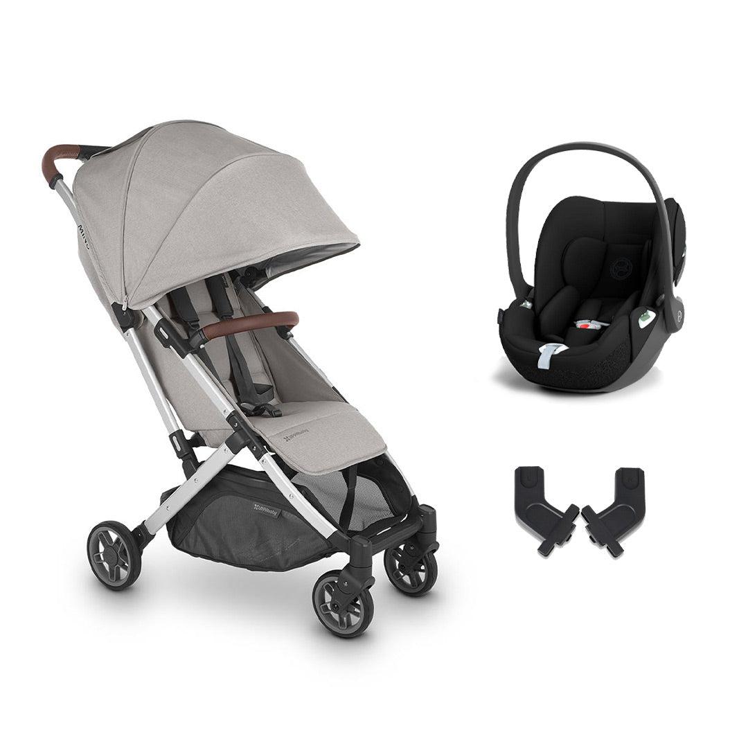 UPPABaby MINU V2 + Cloud T Travel System - Stella-Travel Systems-No Base- | Natural Baby Shower