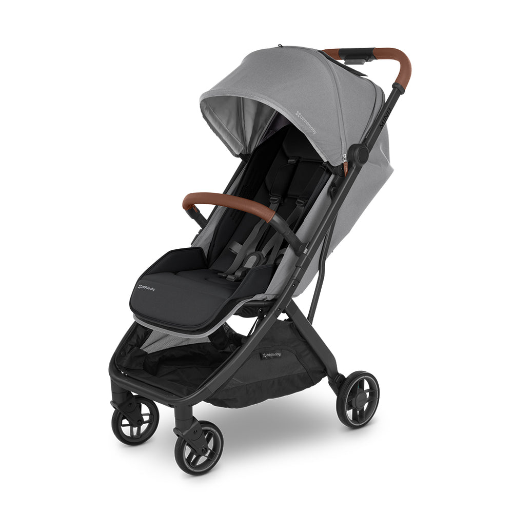 UPPAbaby MINU V3 Bumper Bar - Greyson Saddle Leather-Bumper Bars-Greyson Saddle Leather- | Natural Baby Shower