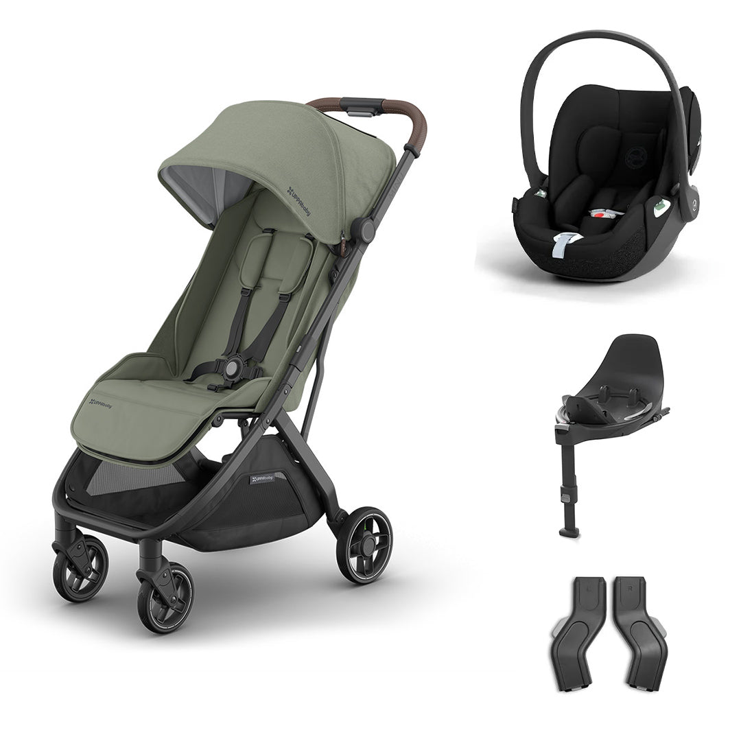 UPPAbaby MINU V3 CYBEX Travel System-Travel Systems-Evelyn-Cloud T | Natural Baby Shower