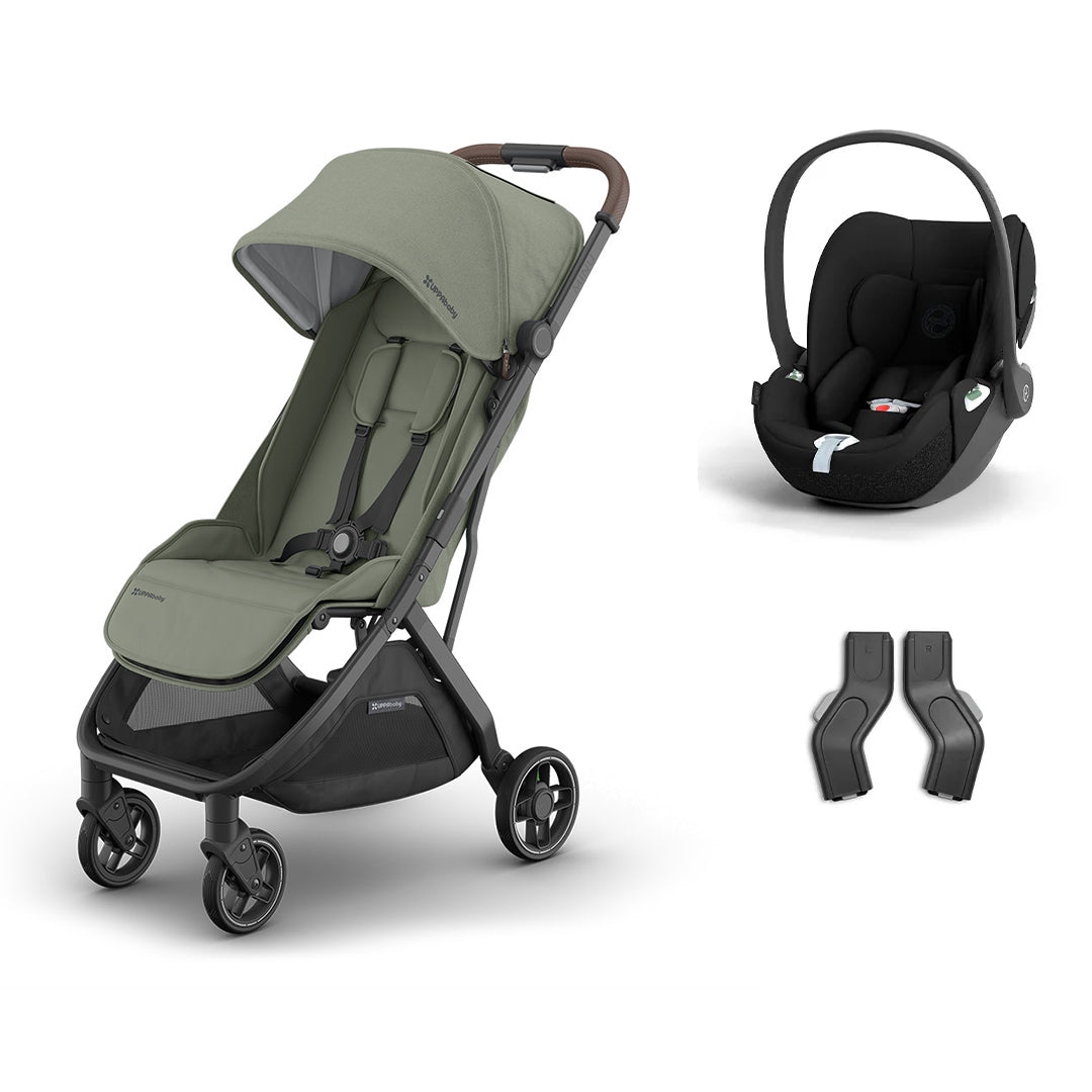 UPPAbaby MINU V3 CYBEX Travel System-Travel Systems-Evelyn-Cloud T | Natural Baby Shower