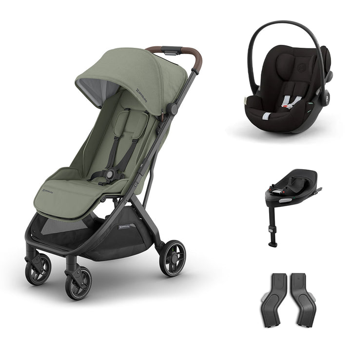 UPPAbaby MINU V3 CYBEX Travel System-Travel Systems-Evelyn-Cloud G3 | Natural Baby Shower