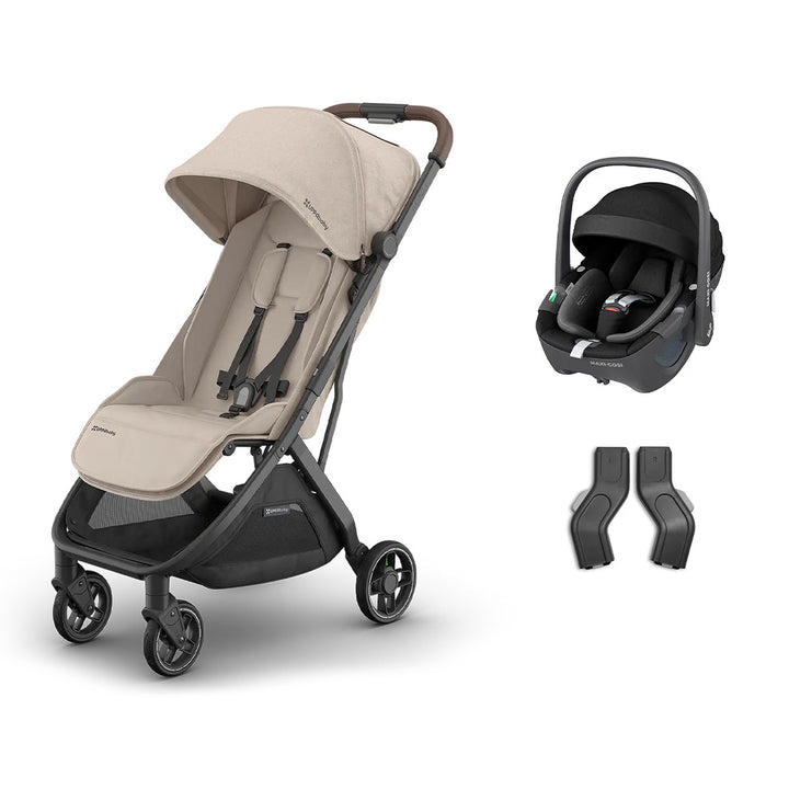 UPPAbaby MINU V3 Maxi-Cosi Travel System-Travel Systems-Ada-Pebble 360 | Natural Baby Shower