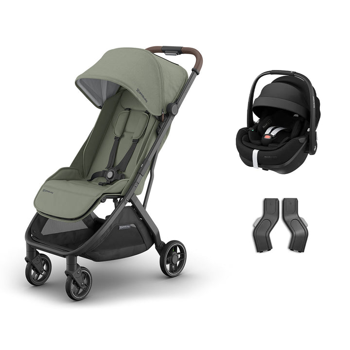 UPPAbaby MINU V3 Maxi-Cosi Travel System-Travel Systems-Evelyn-Pebble 360 Pro 2 | Natural Baby Shower