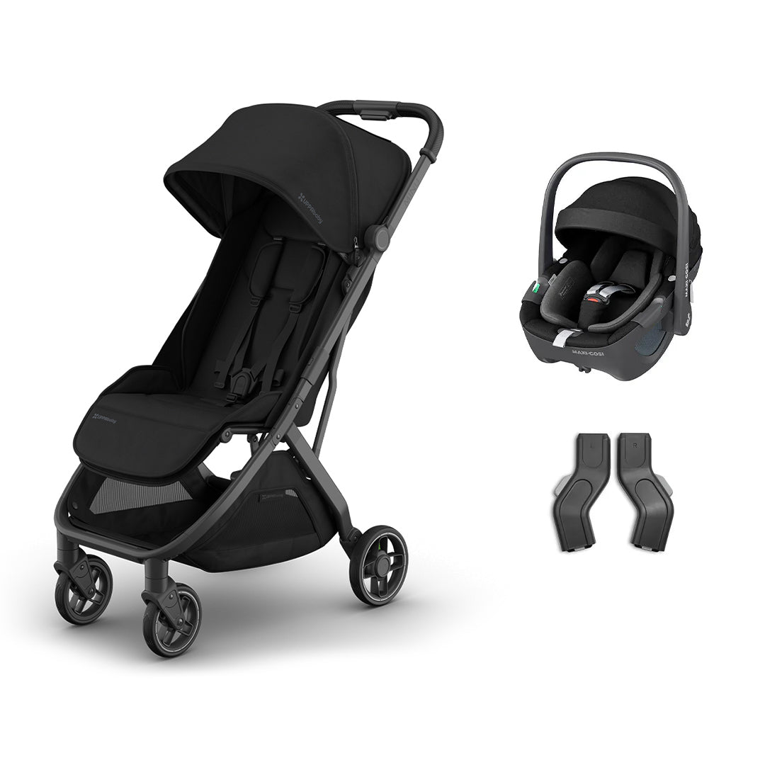 UPPAbaby MINU V3 Maxi-Cosi Travel System-Travel Systems-James-Pebble 360 | Natural Baby Shower
