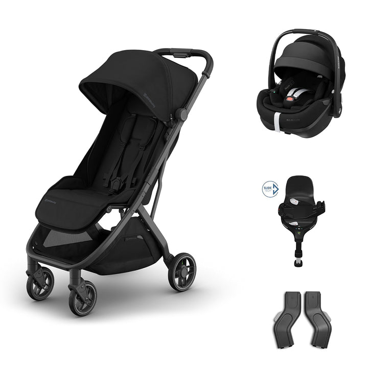 UPPAbaby MINU V3 Maxi-Cosi Travel System-Travel Systems-James-Pebble 360 Pro 2 | Natural Baby Shower