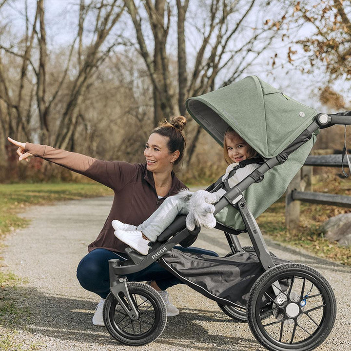 UPPABaby RIDGE + Pebble 360 Pro Travel System - Gwen-Travel Systems-No Base- | Natural Baby Shower
