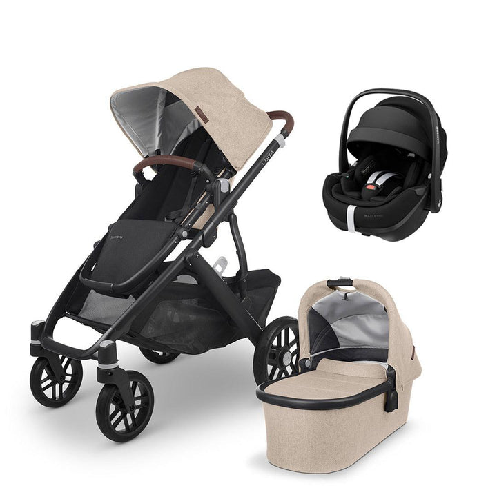 UPPAbaby VISTA + Pebble 360/360 Pro Travel System - Liam-Travel Systems-Pebble Pro Car Seat-No Base | Natural Baby Shower