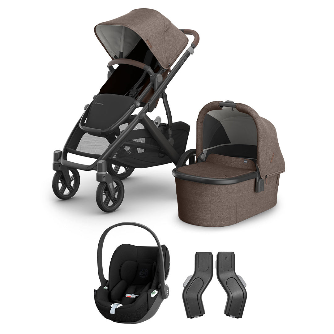 uppababy vista lie flat UPPAbaby VISTA V3 + Cloud T Travel System