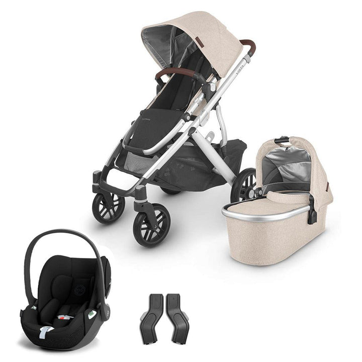 UPPAbaby VISTA Cloud T Travel System - Declan-Travel Systems-No Base-1x Carrycot | Natural Baby Shower