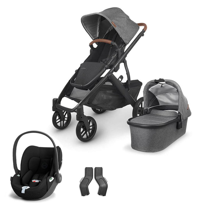 UPPAbaby VISTA Cloud T Travel System - Greyson-Travel Systems-No Base-1x Carrycot | Natural Baby Shower