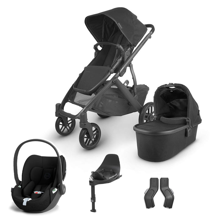 UPPAbaby VISTA Cloud T Travel System - Jake-Travel Systems-Base T-1x Carrycot | Natural Baby Shower