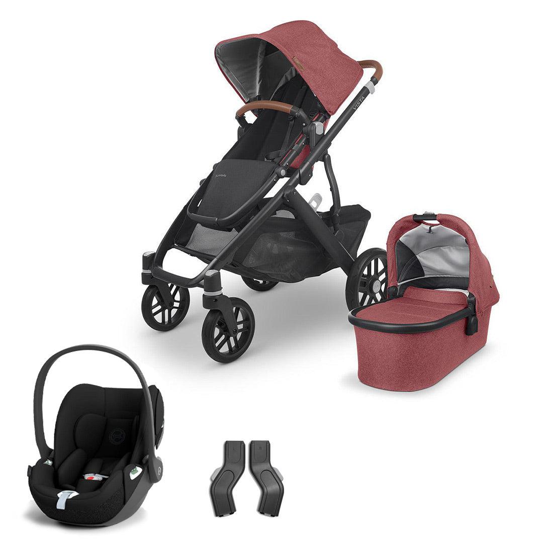 UPPAbaby VISTA Cloud T Travel System - Lucy-Travel Systems-No Base-1x Carrycot | Natural Baby Shower