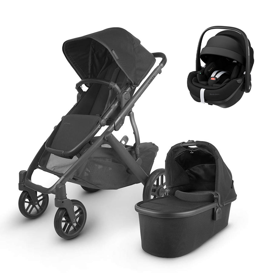 UPPAbaby VISTA + Pebble 360 Pro Travel System - Jake-Travel Systems-No Base-1x Carrycot | Natural Baby Shower