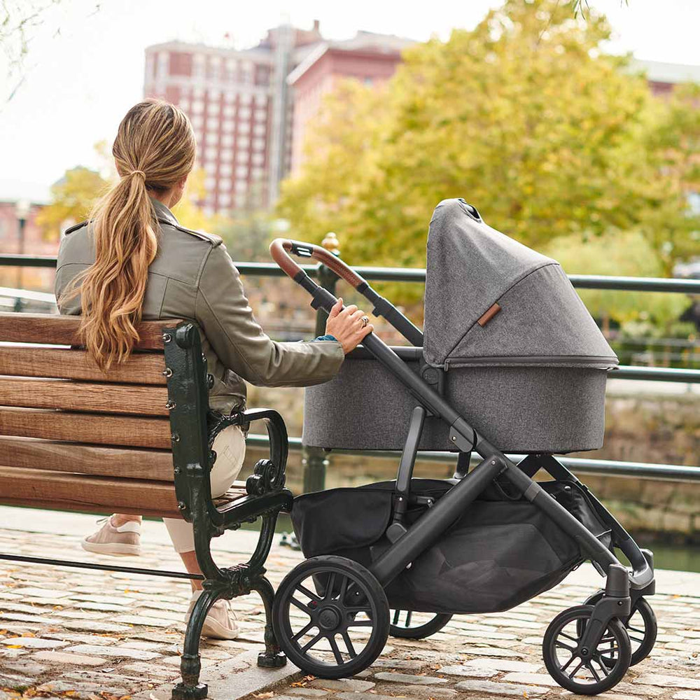 UPPAbaby VISTA + Pebble 360 Pro Travel System - Greyson-Travel Systems-No Base-1x Carrycot | Natural Baby Shower