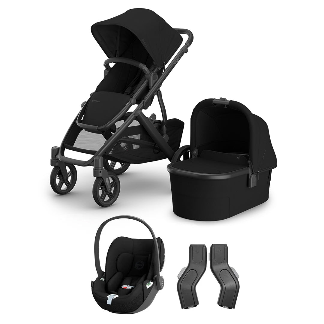 UPPAbaby VISTA V3 + Cloud T Travel System-Travel Systems-James-Without Base | Natural Baby Shower