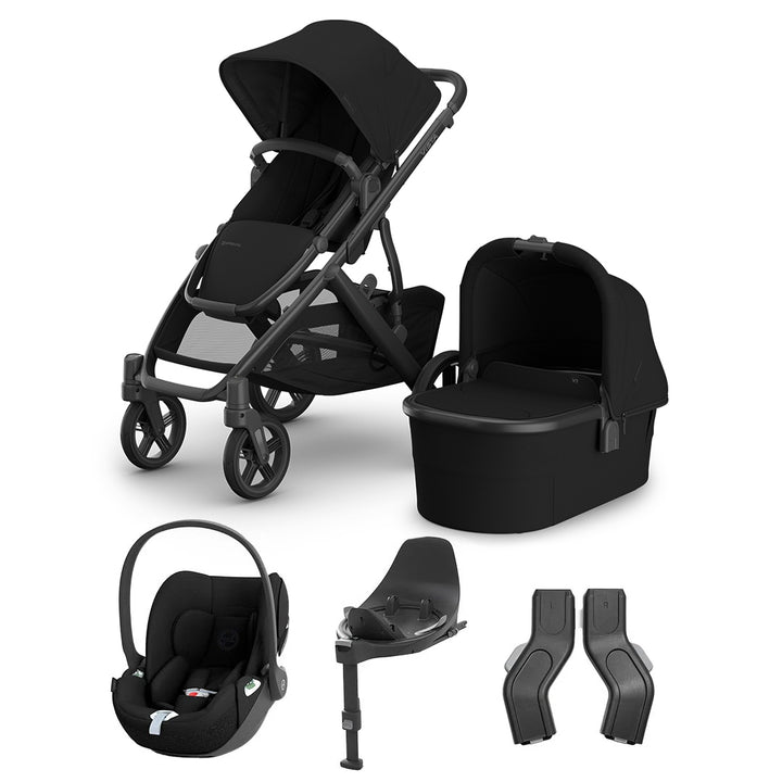 UPPAbaby VISTA V3 + Cloud T Travel System-Travel Systems-James-With Base | Natural Baby Shower