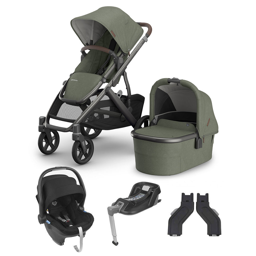 UPPAbaby VISTA V3 + MESA i-Size + Base Travel System-Travel Systems-Kenzi- | Natural Baby Shower