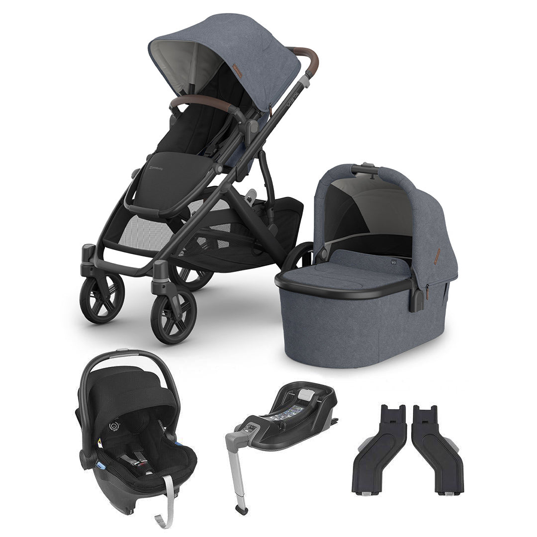 UPPAbaby VISTA V3 + MESA i-Size + Base Travel System-Travel Systems-Kenzi- | Natural Baby Shower