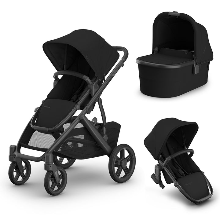 UPPAbaby Vista V3 Pushchair - Duo-Strollers-James- | Natural Baby Shower