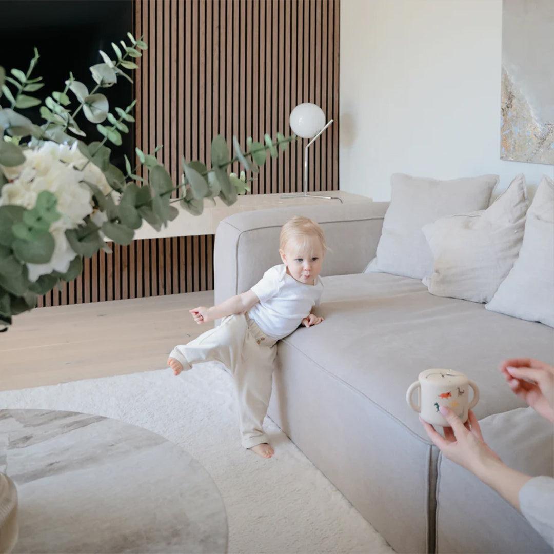 Mushie Snack Cup - Dinosaurs-Snack Cups-Dinosaurs- | Natural Baby Shower