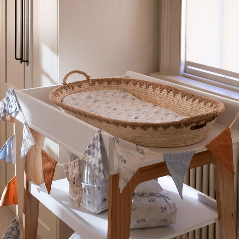 Avery Row Maize Changing Basket - Natural-Changing Baskets-Natural- | Natural Baby Shower