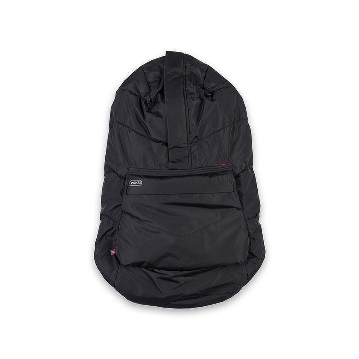 Voksi Carrier Cover - Black-Baby Carrier Covers- | Natural Baby Shower
