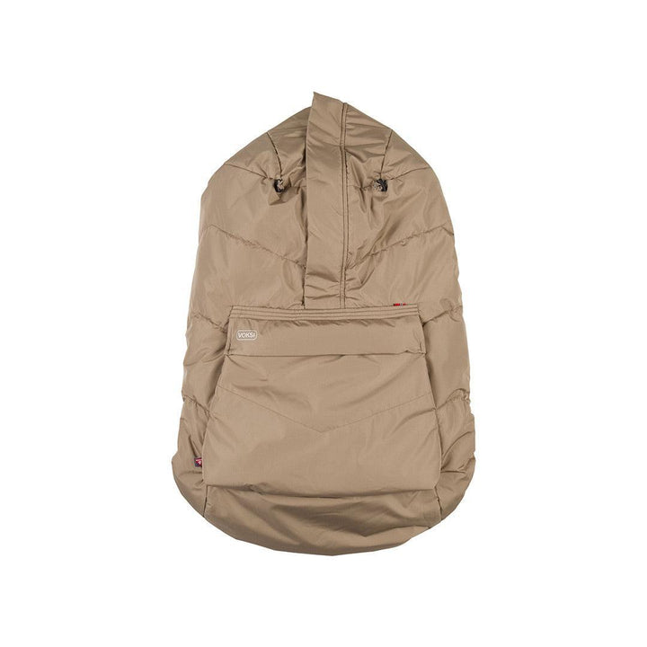 Voksi Carrier Cover - Dark Sand-Baby Carrier Covers- | Natural Baby Shower