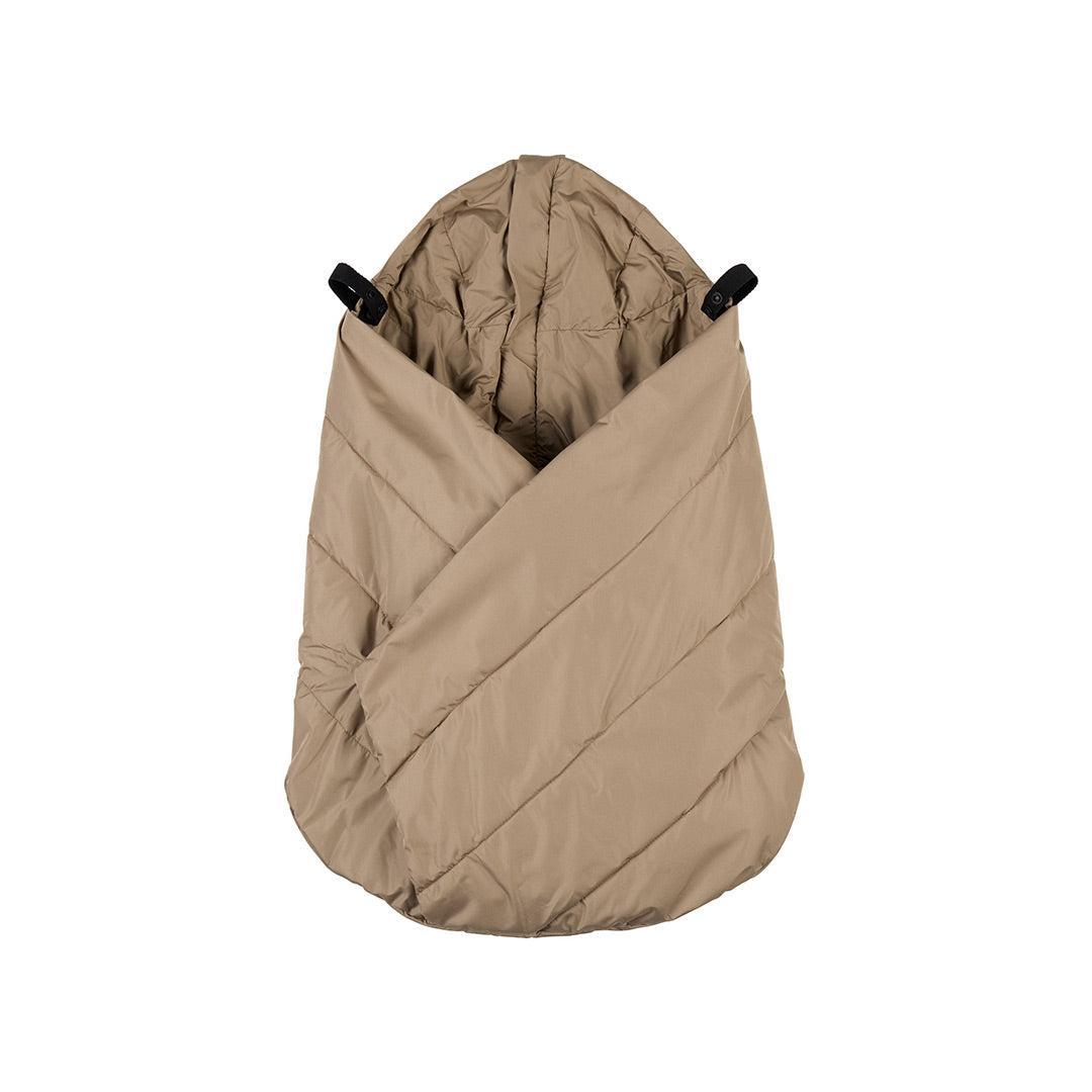 Voksi Carrier Cover - Dark Sand-Baby Carrier Covers- | Natural Baby Shower