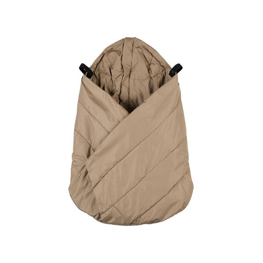 Voksi Carrier Cover - Dark Sand-Baby Carrier Covers- | Natural Baby Shower